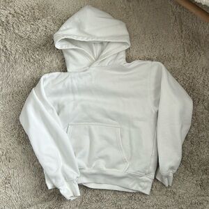 Small (fits like XS) Aritzia white hoodie